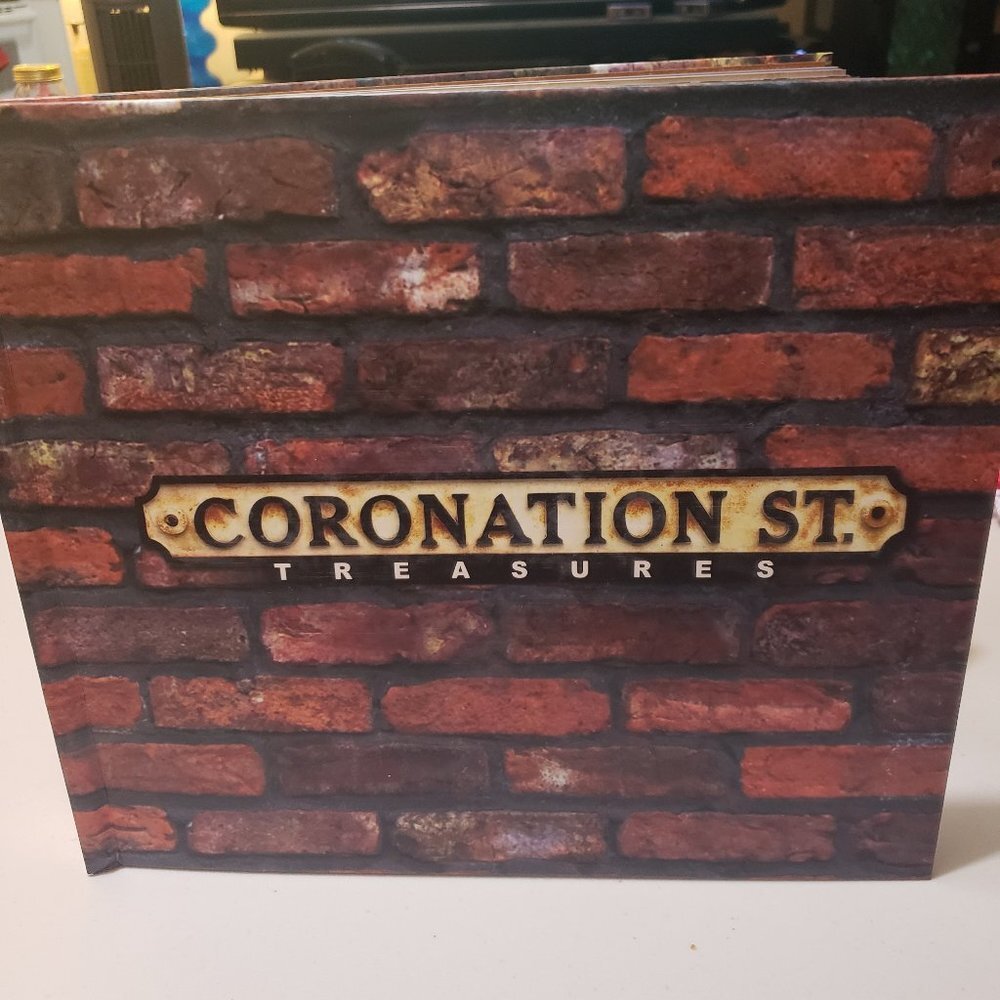 Coronation Street Treasures Coffee Table Book & Cds